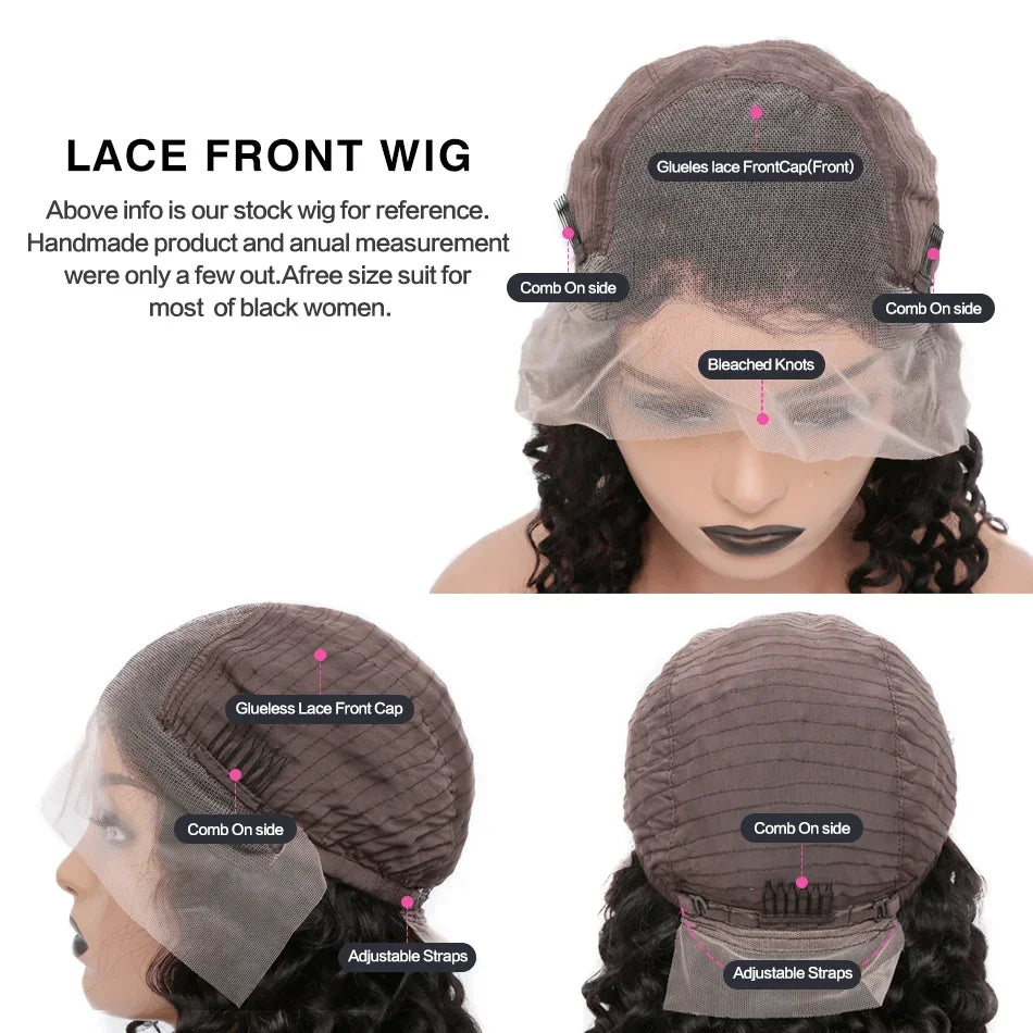 Perruque Body Wave HD 30/40 Pouces – Lace Front 13x6 & Closure 5x5