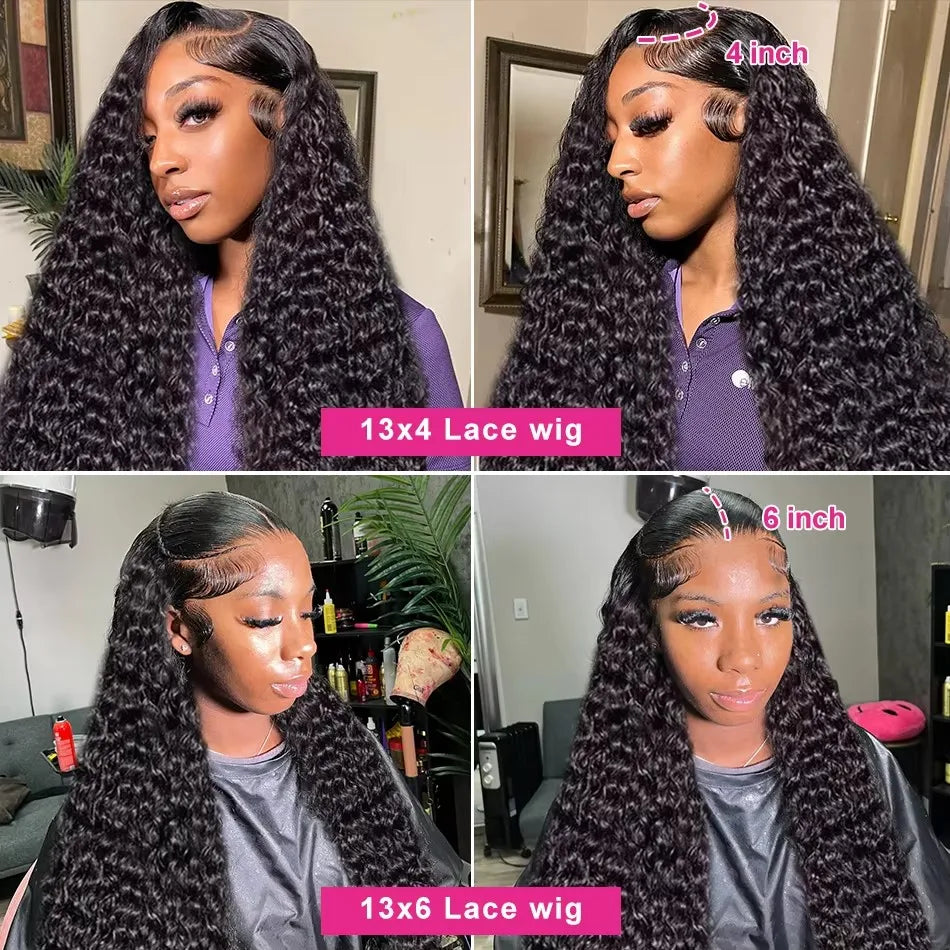 Perruque Lace Front 6" HD – Loose Deep Wave