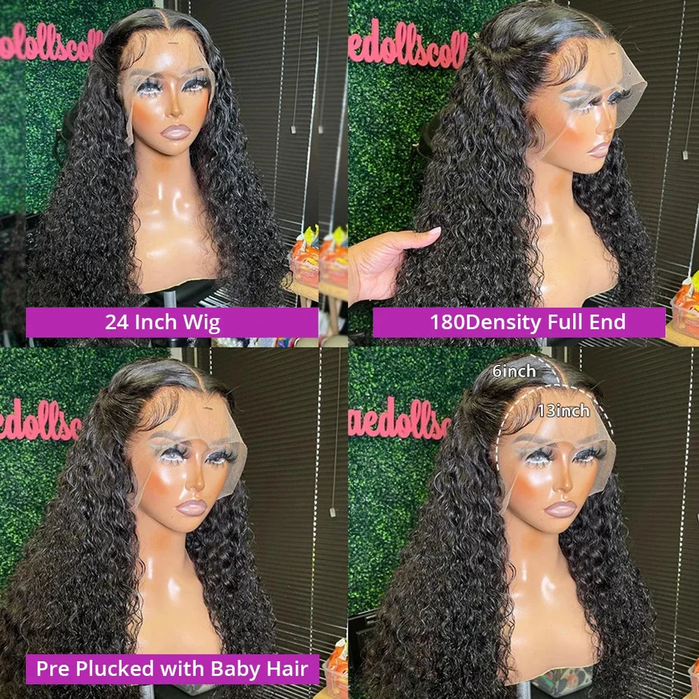 Perruque Lace Front 6" HD – Loose Deep Wave