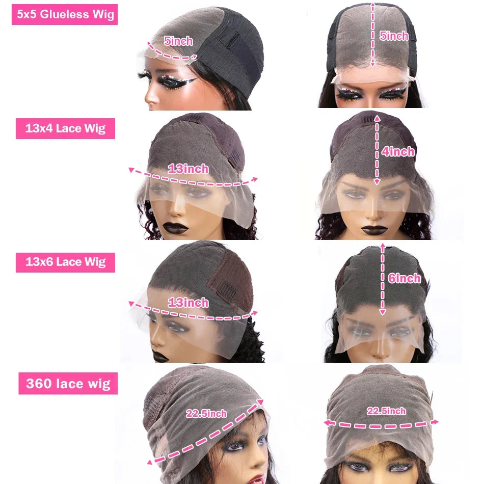 Perruque Lace Front 6" HD – Loose Deep Wave