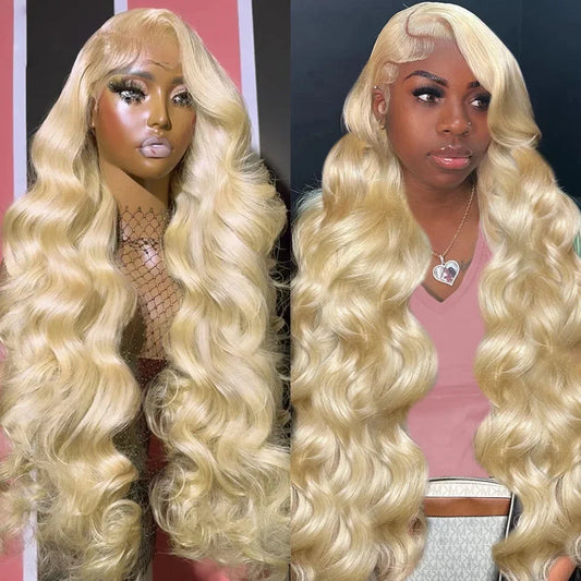 Perruque Body Wave Blonde Miel 613 HD – Lace Front 13x4/13x6