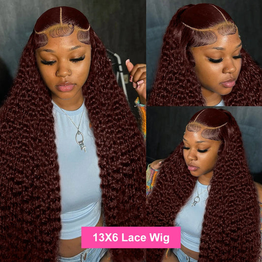 Perruque Brésilienne Chocolat – Deep Wave HD 30/32