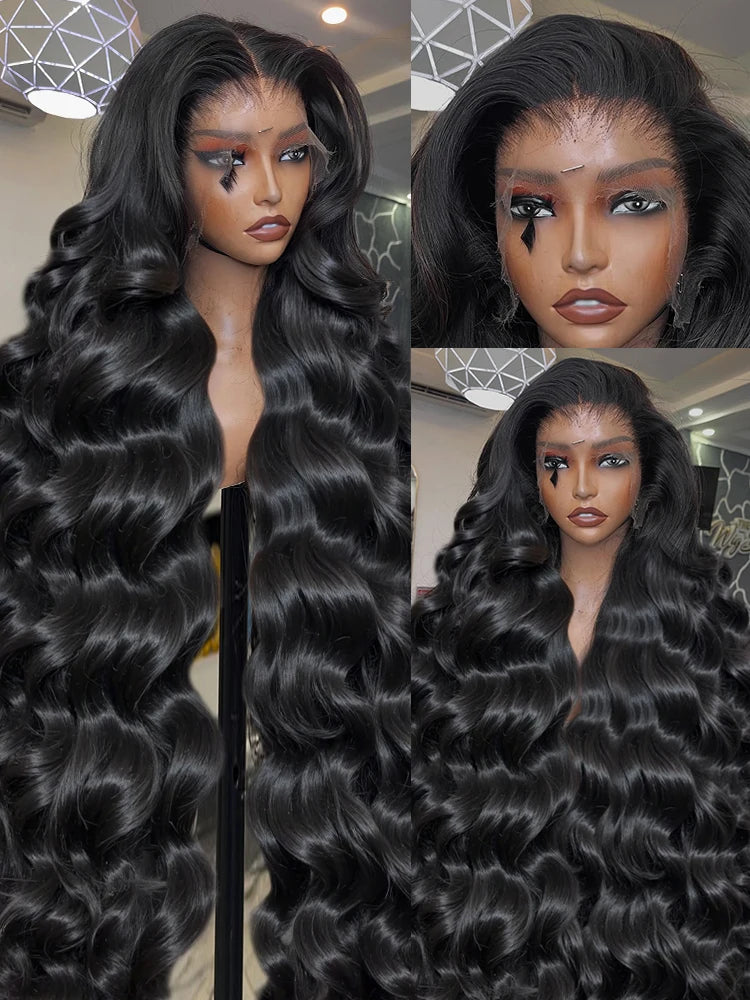 Perruque Body Wave HD 30/40 Pouces – Lace Front 13x6 & Closure 5x5